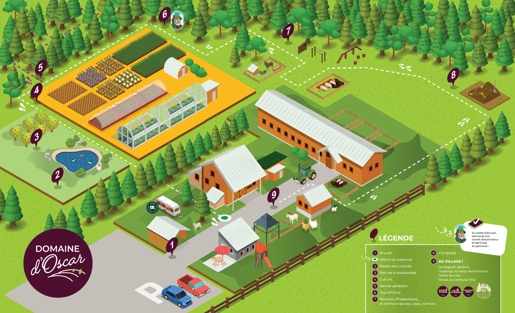 plan parcours domaine oscar plan parcours domaine oscar